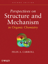 Perspectives on Structure and Mechanism in Organic Chemistry (eBook)